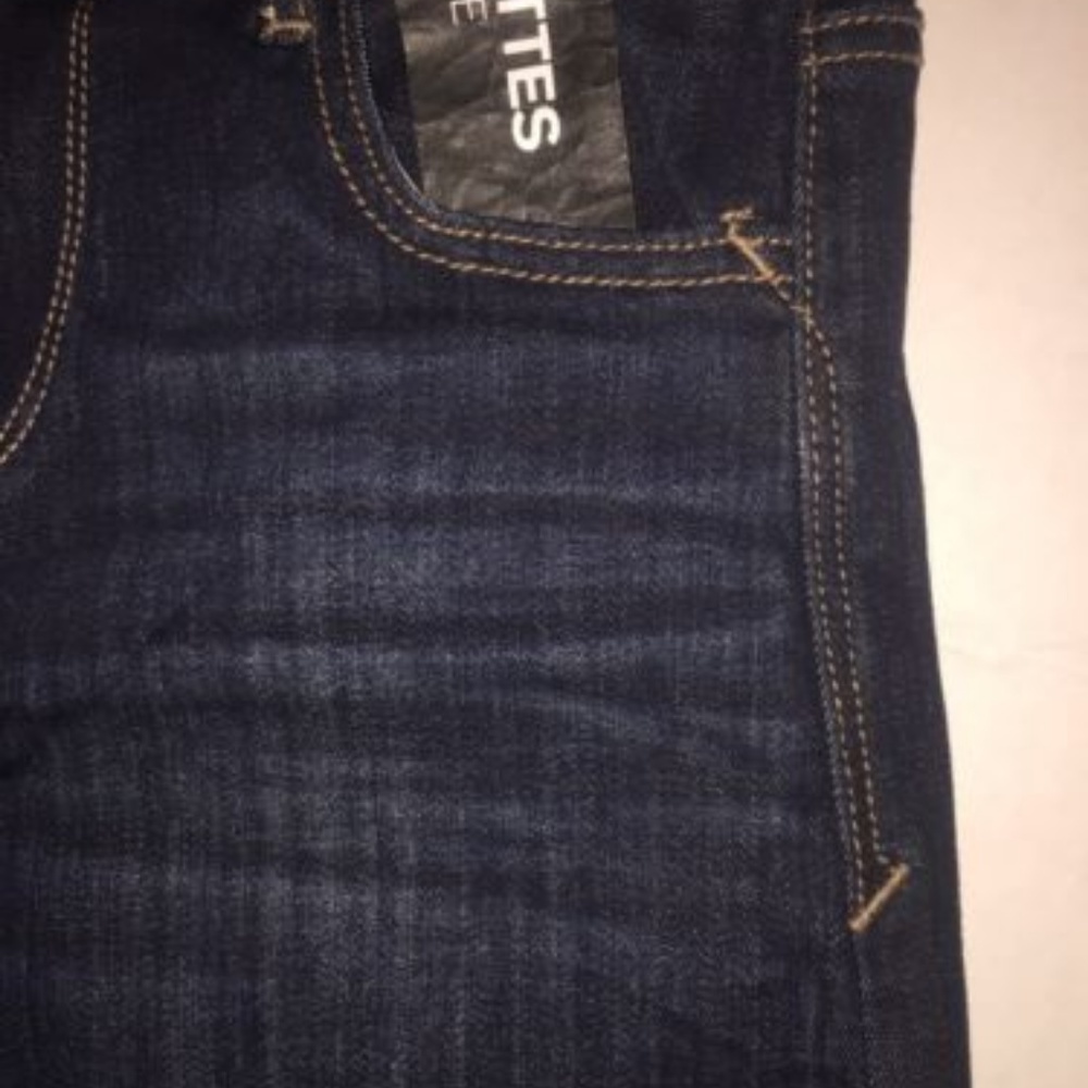 New Express Women's Jeans Culottes High Waist - Picture 4 of 6